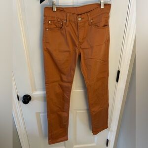 Levi Men’s pants - burnt orange - 30x32
